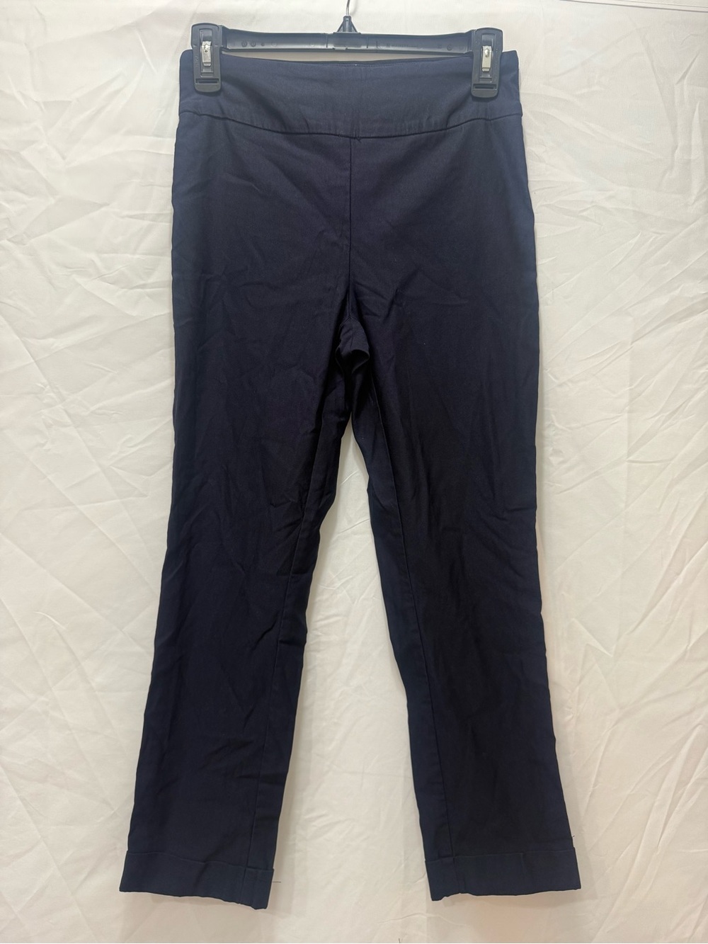 Tribal women Navy Straight-Leg Chinos